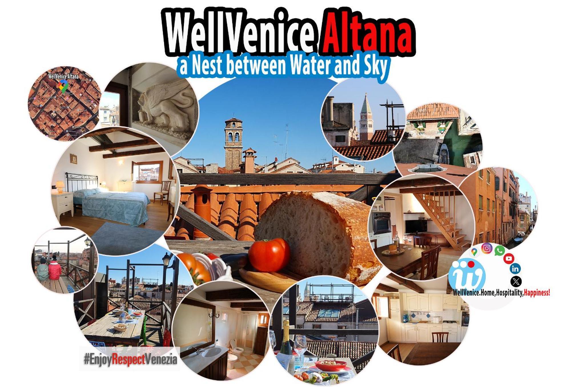 Wellvenice Altana Top View Kültér fotó